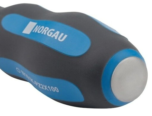 Отвертка шлицевая Norgau 5,5x100 с ударным наконечником n155k [062012255]