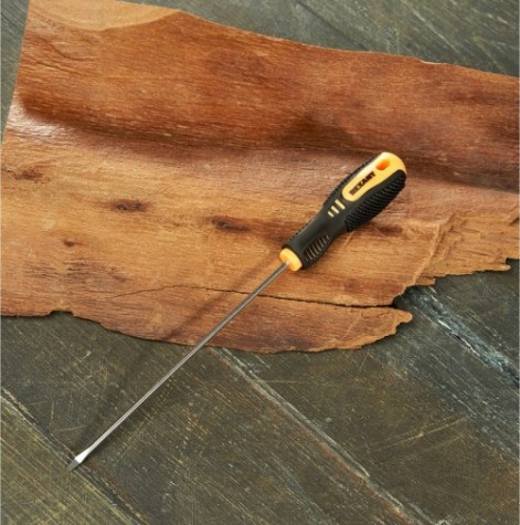 Отвертка шлицевая REXANT SL 3х150 мм Cr-V двухкомпонентная рукоятка [12-6422]