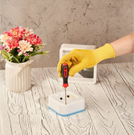 Отвертка шлицевая REXANT SL 3х75 мм S2 трехкомпонентная рукоятка сталь [12-4721-1]