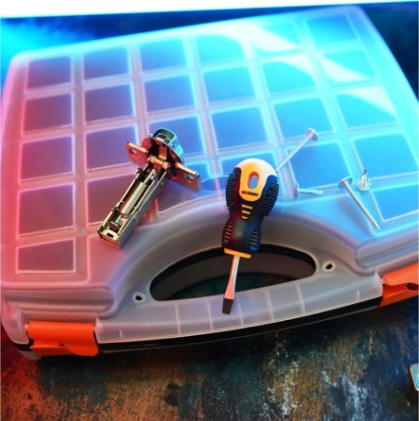 Отвертка шлицевая REXANT SL 5х40 мм Cr-V двухкомпонентная рукоятка [12-6435]