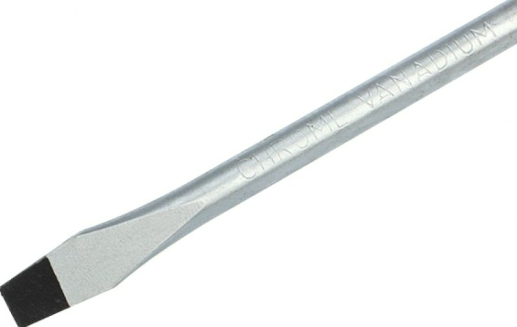 Отвертка шлицевая REXANT SL 5х75 мм Cr-V двухкомпонентная рукоятка [12-6427]