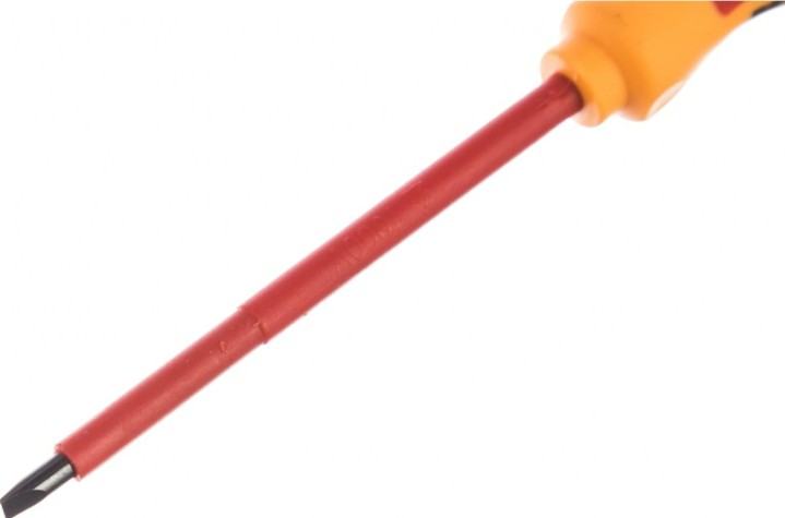 Отвертка шлицевая REXANT SL4х100 мм диэлектрическая до 1000В [12-4712]