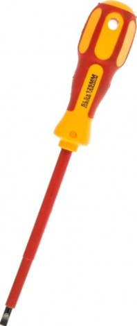 Отвертка шлицевая REXANT SL5х125 мм диэлектрическая до 1000В [12-4713]