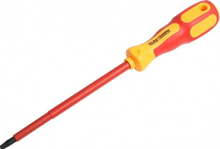 Отвертка шлицевая REXANT SL6х150 мм диэлектрическая до 1000В [12-4714]