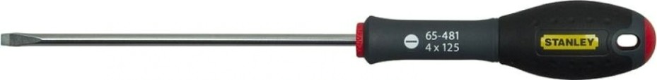 Отвертка шлицевая STANLEY 0-65-481 "fatmax" под прямой шлиц 4 х 125мм