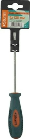 Отвертка шлицевая Sturm 1040-01-SL5-125 магнит. наконечник, 5х125мм Отвертка шлицевая Sturm 1040-01-SL5-125 магнит. наконечник, 5х125мм