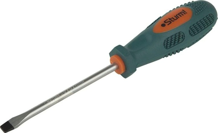Отвертка шлицевая Sturm 1040-01-SL6-100 магнит. наконечник, 6х100мм
