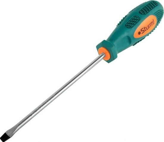 Отвертка шлицевая Sturm 1040-01-SL6-150 магнит. наконечник, 6х150 мм
