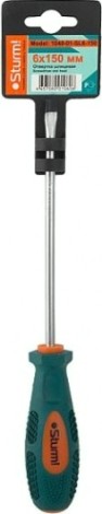 Отвертка шлицевая Sturm 1040-01-SL6-150 магнит. наконечник, 6х150 мм Отвертка шлицевая Sturm 1040-01-SL6-150 магнит. наконечник, 6х150 мм