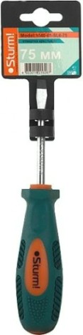 Отвертка шлицевая Sturm 1040-01-SL6-75 магнит. наконечник, sl6х75мм