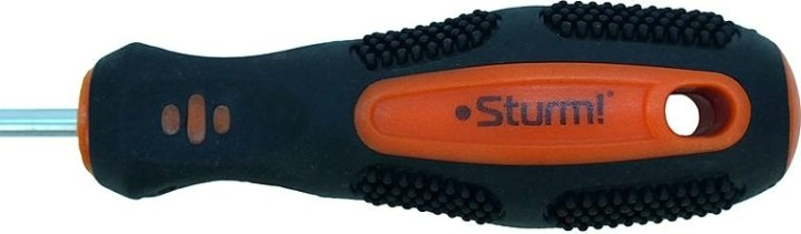 Отвертка шлицевая Sturm 1040-03-SL4-100 магнит. наконечник, 4х100мм Отвертка шлицевая Sturm 1040-03-SL4-100 магнит. наконечник, 4х100мм