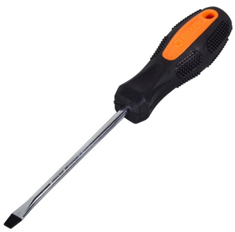 Отвертка шлицевая ВИХРЬ SL5, 100 мм [73/6/2/8]