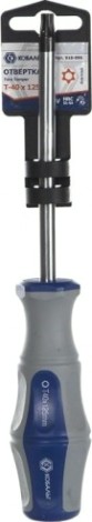 Отвертка TX Кобальт 910-096 ultra griptamper-40х125 мм cr-v, двухкомпонентная Отвертка TX Кобальт 910-096 ultra griptamper-40х125 мм cr-v, двухкомпонентная