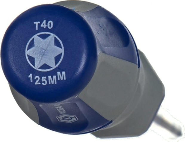 Отвертка TX Кобальт 910-096 ultra griptamper-40х125 мм cr-v, двухкомпонентная Отвертка TX Кобальт 910-096 ultra griptamper-40х125 мм cr-v, двухкомпонентная