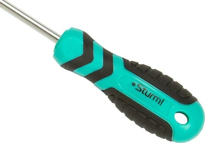 Отвертка TX Sturm 1040-23-TT30-125 с отверстием, мангнит. наконеч.,