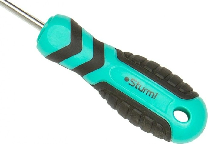 Отвертка U-тип Sturm 1040-20-U23-125 мангнит. наконеч., эрго ручка u2.3x125мм Отвертка U-тип Sturm 1040-20-U23-125 мангнит. наконеч., эрго ручка u2.3x125мм