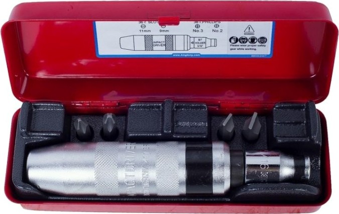 Отвертка ударная KING TONY 4112FR 5/16", 6 предметов Отвертка ударная KING TONY 4112FR 5/16", 6 предметов