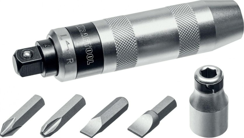 Отвертка ударная KRAFTOOL ID-6 поворотная 6 предм. [25555]