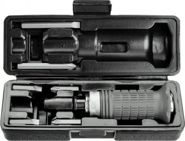 Отвертка ударная STAYER Master 8 с битами, 8 предметов [2566-H4_z01]