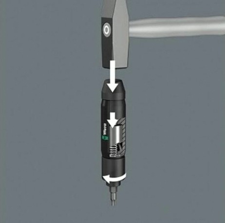 Отвертка ударная WERA WE-072014 5/16", 90Нм