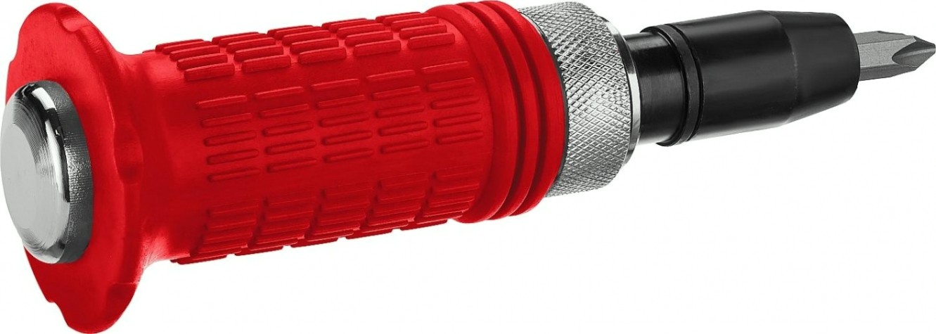 Отвертка ударная ЗУБР МАСТЕР с насадками, 6 предметов [2565]