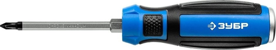 Отвертка ударная ЗУБР ПРОФЕССИОНАЛ PH1x75 мм [25272-1]