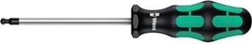 Отвертка WERA Kraftform Plus Серия 300 TORX 367 K TX 20 х 100 мм, со сферической головкой WE-027952 [WE-027952]