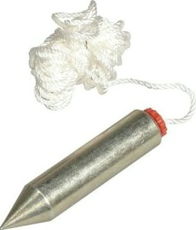 Отвес строительный ЗУБР 150 гр со шнуром 0636-150 [0636-150_z01]