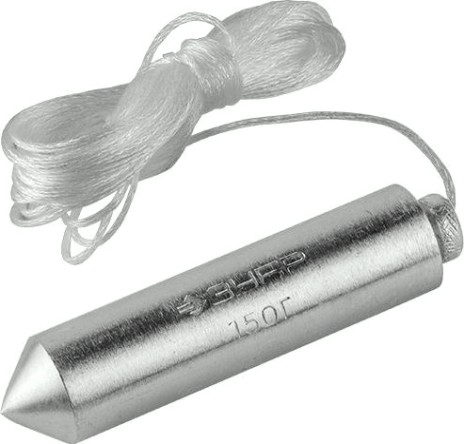 Отвес строительный ЗУБР 400 гр со шнуром 0636-400 [0636-400_z01]