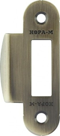 Ответная планка НОРА-М 504.18 "Старая бронза" [8574]
