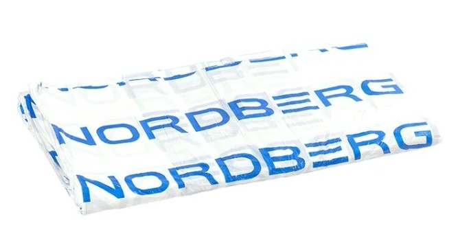 Пакеты для шин NORDBERG NTSB1115W 110х110 см 15 мкм белый с логотипом (100 шт.) [ЦБ-00019571]