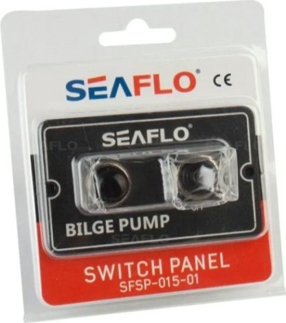 Панель бортового питания SEAFLO SFSP-015-01 с трехпозиционным переключателем, 12V/24V [SFSP-015-01]