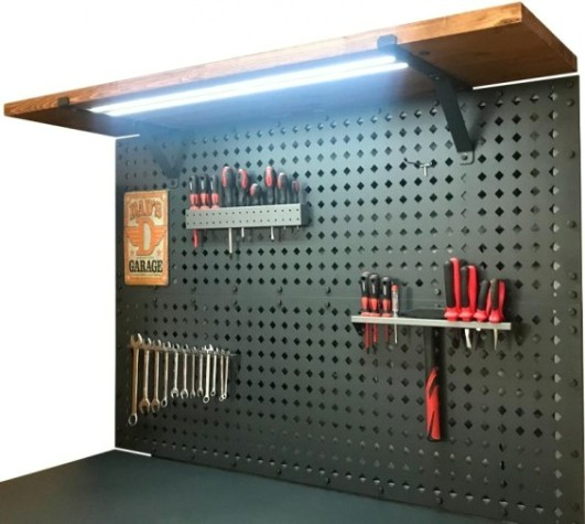 Панель перфорированная DAD's Garage® СОРОКИН 35.871 150х46 см Панель перфорированная DAD's Garage® СОРОКИН 35.871 150х46 см