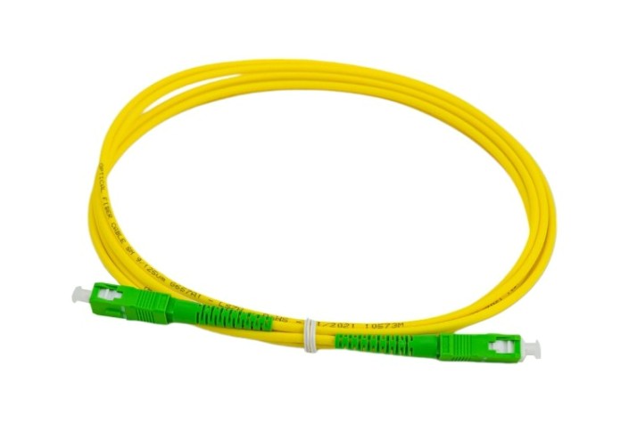 Патч-корд оптический REXANT 50-2023 9/125 (OS2), SC/APC-SC/APC, (Simplex), LSZH, 2м