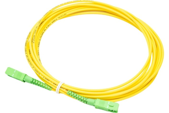 Патч-корд оптический REXANT 50-2025 9/125 (OS2), SC/APC-SC/APC, (Simplex), LSZH, 5м