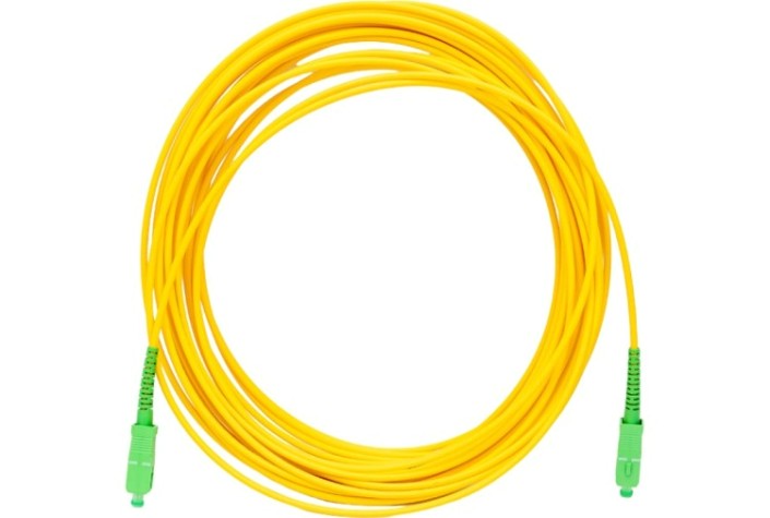 Патч-корд оптический REXANT 50-2026 9/125 (OS2), SC/APC-SC/APC, (Simplex), LSZH, 10м