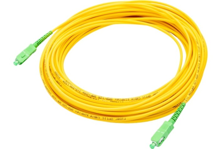 Патч-корд оптический REXANT 50-2028 9/125 (OS2), SC/APC-SC/APC, (Simplex), LSZH, 20м