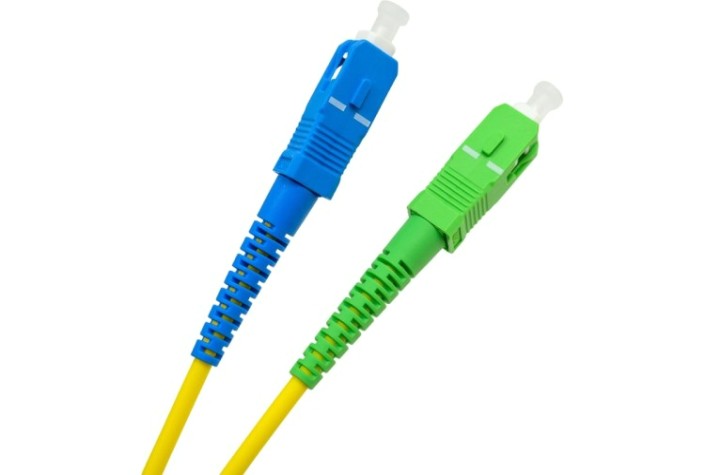 Патч-корд оптический REXANT 50-2052 9/125 (OS2), SC/APC-SC/UPC, (Simplex), LSZH, 3м