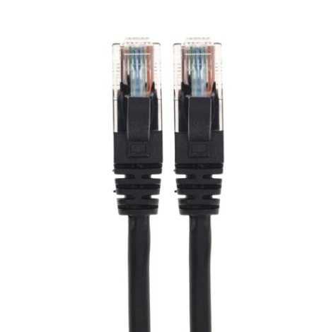 Патч-корд REXANT 02-0102-5 U/UTP, CAT 5e, RJ45-RJ45, 26AWG, LSZH, черный 5м