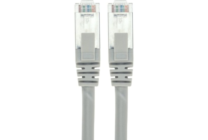 Патч-корд REXANT 02-0210-03 F/UTP, CAT 6, RJ45-RJ45, 26AWG, LSZH, серый 0,3м