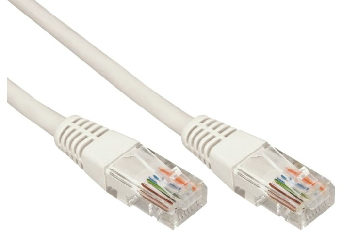 Патч-корд REXANT 02-0290-03 U/UTP, CAT 6, RJ45-RJ45, 26AWG, LSZH, серый 0,3м