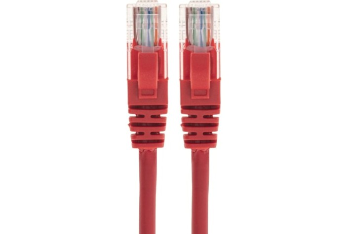 Патч-корд REXANT 02-0293-5 U/UTP, CAT 6, RJ45-RJ45, 26AWG, LSZH, красный 5м Патч-корд REXANT 02-0293-5 U/UTP, CAT 6, RJ45-RJ45, 26AWG, LSZH, красный 5м