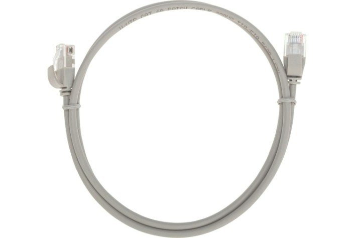 Патч-корд REXANT 02-0380-1 U/UTP, CAT 6A (10G), RJ45-RJ45, 28AWG, LSZH, 1м