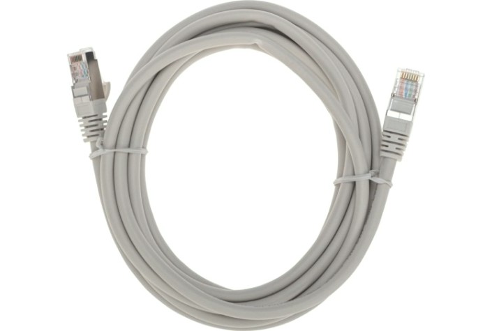 Патч-корд REXANT 02-0390-3 S/FTP, CAT 6A (10G), RJ45-RJ45, 28AWG, LSZH, 3м