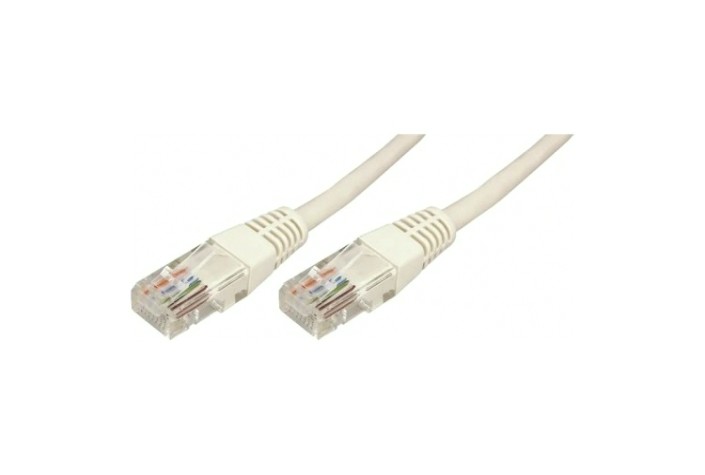 Пaтч-корд REXANT 18-1004 U/UTP, CAT 5e, RJ45-RJ45, PVC серый, 1,5м