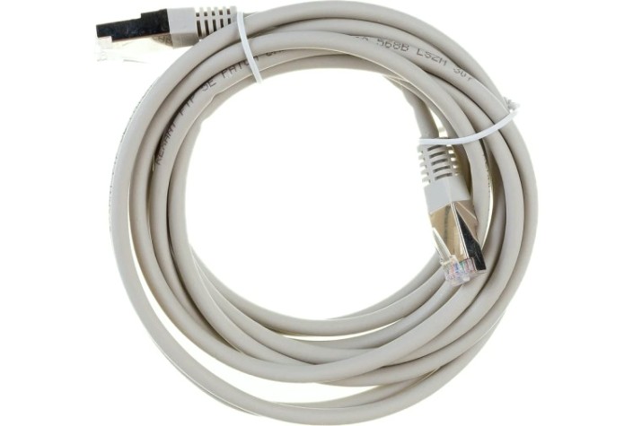 Пaтч-корд REXANT 18-8006-1 F/UTP, CAT 5e, RJ45-RJ45, 24AWG, ZH нг(A)-HF, 3м