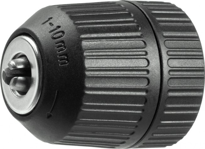 Патрон быстрозажимной для дрели ЗУБР МАСТЕР 10 мм, посадочная резьба 1/2" [2907-10-1/2_z02]