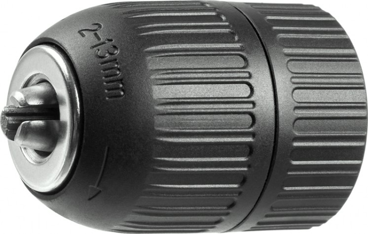 Патрон быстрозажимной для дрели ЗУБР МАСТЕР 13 мм, посадочная резьба 1/2" [2907-13-1/2_z02]