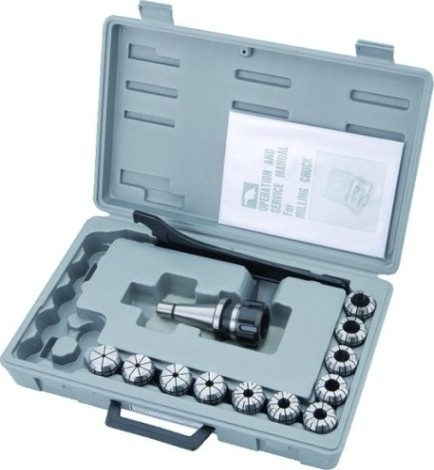 Патрон цанговый JET JE59500027 ISO40/ER32 с набором из 12 цанг (3-20 мм) [59500027]