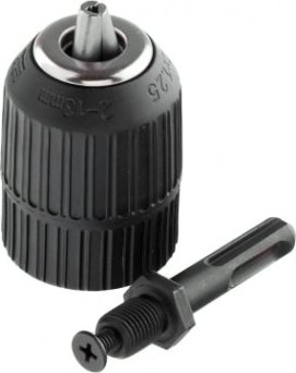 Патрон для дрели СИБРТЕХ быстрозажимной 13 мм 1/2" с адаптером 168147 [168147]